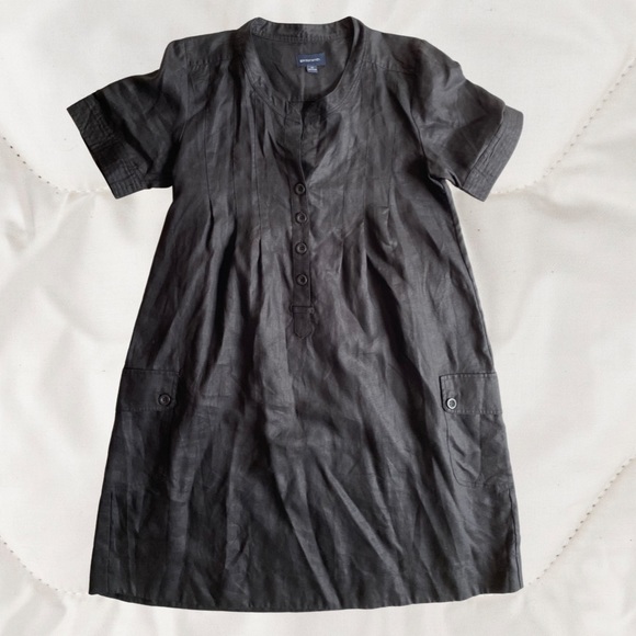 GORDON SMITH new linen dress, size 12 in black - Picture 4 of 11